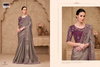 Beige Colour Silver Screen 32007 B Hit By Tfh Party Wear Saree Suppliers In India